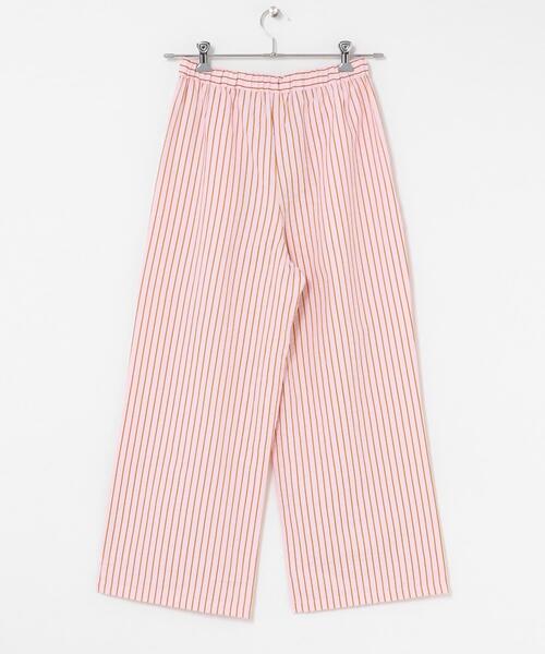 URBAN RESEARCH Sonny Label（アーバンリサーチサニーレーベル）の「ストライプセミワイドイージーパンツ（その他パンツ・レディース・カーキ/ピンク/オフホワイト・FREE）」の6枚目の写真
