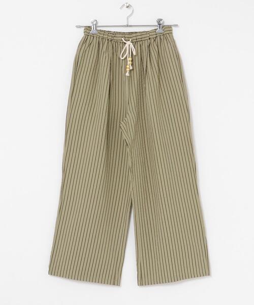 URBAN RESEARCH Sonny Label（アーバンリサーチサニーレーベル）の「ストライプセミワイドイージーパンツ（その他パンツ・レディース・カーキ/ピンク/オフホワイト・FREE）」の16枚目の写真