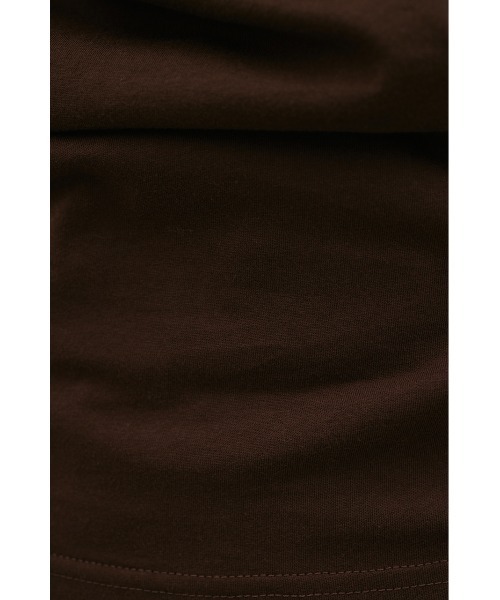 STYLEMIXER(スタイルミキサー)の「フレンチスリーブT(Tシャツ/カットソー・レディース・ブラウン/ホワイト/ブラック・FREE)」の18枚目の写真