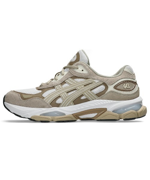 ASICS(アシックス)の「ASICS GEL-NYC 2.0(アシックス ゲル-エヌワイシー 2.0)(スニーカー・メンズ・ベージュ系/グレー系・29cm/28.5cm/28cm/27.5cm/27cm/26.5cm/26cm/25.5cm/25cm/24.5cm/24cm/23.5cm/23cm)」の8枚目の写真