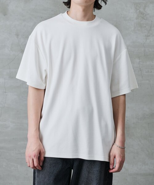 COLONY 2139(コロニートゥーワンスリーナイン)の「ピーチソフトタッチTシャツ(Tシャツ/カットソー・メンズ・ホワイト/カーキ/ブラック・LARGE/MEDIUM)」の2枚目の写真