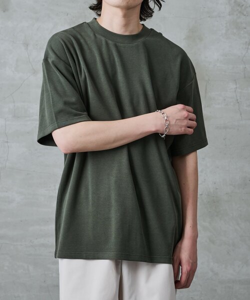 COLONY 2139(コロニートゥーワンスリーナイン)の「ピーチソフトタッチTシャツ(Tシャツ/カットソー・メンズ・ホワイト/カーキ/ブラック・LARGE/MEDIUM)」の3枚目の写真