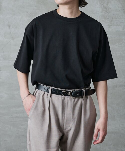 COLONY 2139(コロニートゥーワンスリーナイン)の「ピーチソフトタッチTシャツ(Tシャツ/カットソー・メンズ・ホワイト/カーキ/ブラック・LARGE/MEDIUM)」の1枚目の写真