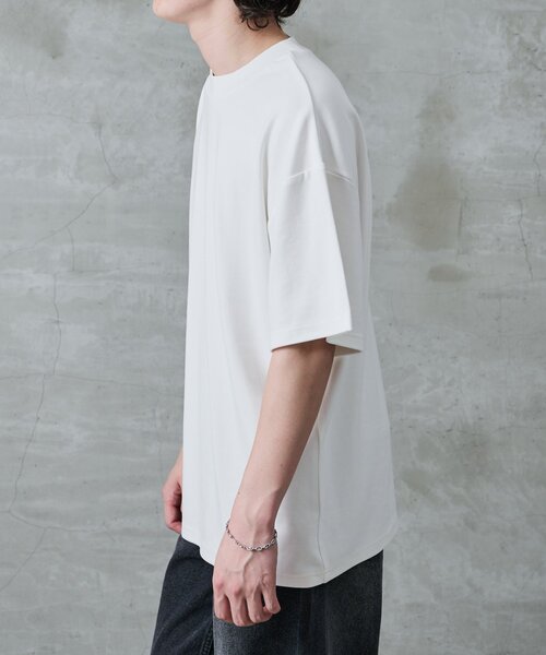 COLONY 2139(コロニートゥーワンスリーナイン)の「ピーチソフトタッチTシャツ(Tシャツ/カットソー・メンズ・ホワイト/カーキ/ブラック・LARGE/MEDIUM)」の4枚目の写真