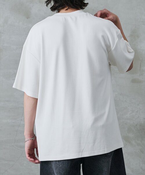 COLONY 2139(コロニートゥーワンスリーナイン)の「ピーチソフトタッチTシャツ(Tシャツ/カットソー・メンズ・ホワイト/カーキ/ブラック・LARGE/MEDIUM)」の5枚目の写真