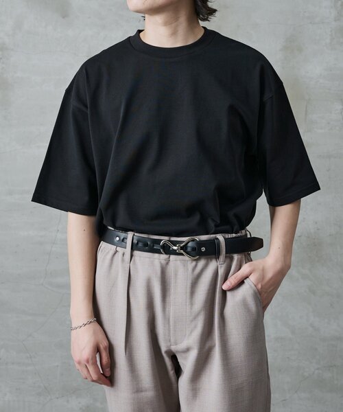 COLONY 2139(コロニートゥーワンスリーナイン)の「ピーチソフトタッチTシャツ(Tシャツ/カットソー・メンズ・ホワイト/カーキ/ブラック・LARGE/MEDIUM)」の11枚目の写真