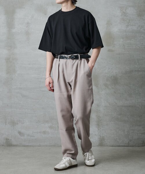 COLONY 2139(コロニートゥーワンスリーナイン)の「ピーチソフトタッチTシャツ(Tシャツ/カットソー・メンズ・ホワイト/カーキ/ブラック・LARGE/MEDIUM)」の14枚目の写真