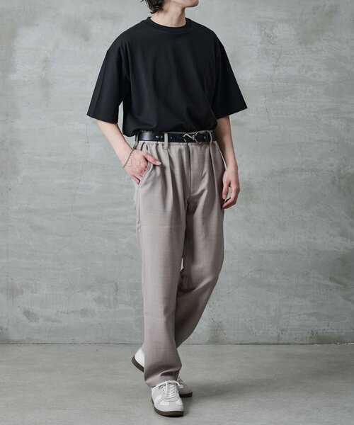 COLONY 2139(コロニートゥーワンスリーナイン)の「ピーチソフトタッチTシャツ(Tシャツ/カットソー・メンズ・ホワイト/カーキ/ブラック・LARGE/MEDIUM)」の17枚目の写真