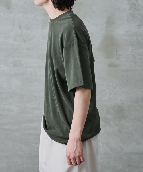 COLONY 2139(コロニートゥーワンスリーナイン)の「ピーチソフトタッチTシャツ(Tシャツ/カットソー・メンズ・ホワイト/カーキ/ブラック・LARGE/MEDIUM)」の19枚目の写真