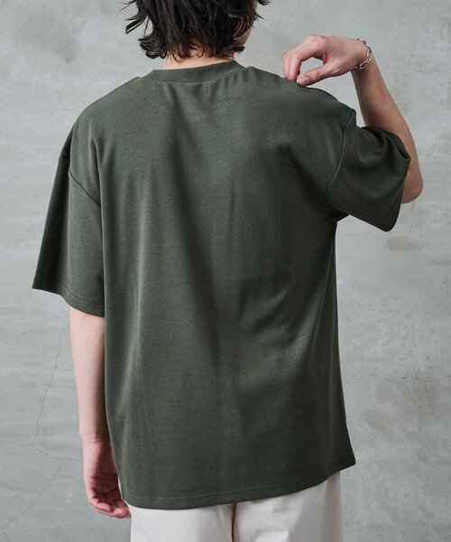 COLONY 2139(コロニートゥーワンスリーナイン)の「ピーチソフトタッチTシャツ(Tシャツ/カットソー・メンズ・ホワイト/カーキ/ブラック・LARGE/MEDIUM)」の20枚目の写真