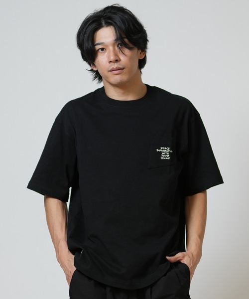 CHUMS(チャムス)の「CHUMS/チャムス 半袖 Tシャツ ボケT バックプリント CH01-2701(Tシャツ/カットソー・メンズ・ホワイト/ブラック・XL/L/M)」の8枚目の写真