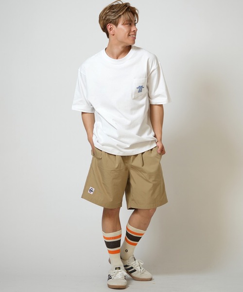 CHUMS(チャムス)の「CHUMS/チャムス 半袖 Tシャツ ボケT バックプリント CH01-2701(Tシャツ/カットソー・メンズ・ホワイト/ブラック・XL/L/M)」の13枚目の写真