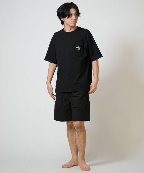 CHUMS(チャムス)の「CHUMS/チャムス 半袖 Tシャツ ボケT バックプリント CH01-2701(Tシャツ/カットソー・メンズ・ホワイト/ブラック・XL/L/M)」の6枚目の写真