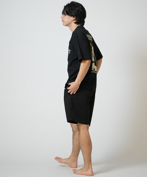CHUMS(チャムス)の「CHUMS/チャムス 半袖 Tシャツ ボケT バックプリント CH01-2701(Tシャツ/カットソー・メンズ・ホワイト/ブラック・XL/L/M)」の5枚目の写真
