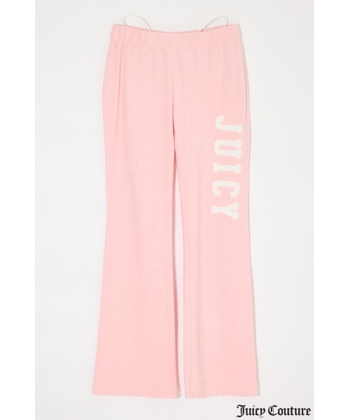 MOUSSY(マウジー)の「JC TERRY CLOTH FLARE パンツ(その他パンツ・レディース・グレー/ネイビー/ピンク・1/2)」の1枚目の写真