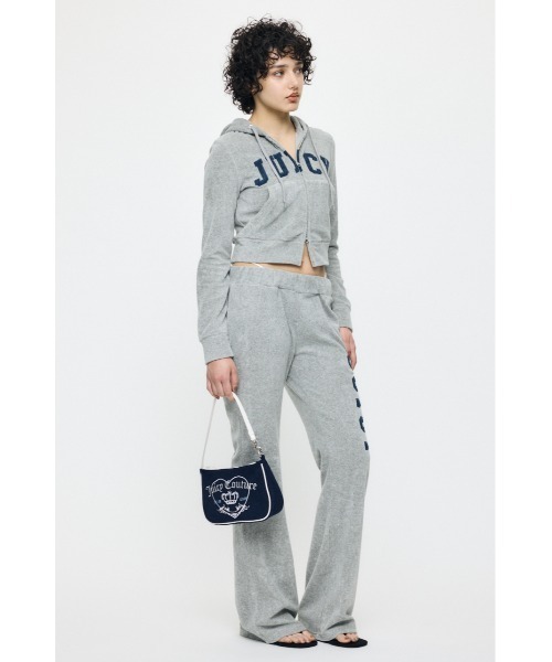 MOUSSY(マウジー)の「JC TERRY CLOTH FLARE パンツ(その他パンツ・レディース・グレー/ネイビー/ピンク・1/2)」の6枚目の写真