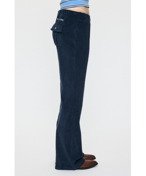 MOUSSY(マウジー)の「JC TERRY CLOTH FLARE パンツ(その他パンツ・レディース・グレー/ネイビー/ピンク・1/2)」の14枚目の写真