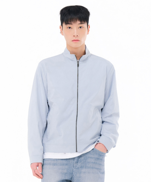 CHASECULT（チェイスカルト）の「男性ストレッチジップアップジャケット-FBRK4121C0D（ナイロンジャケット・メンズ・ブルー・95/100/105/110）」の2枚目の写真