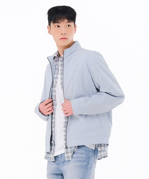 CHASECULT（チェイスカルト）の「男性ストレッチジップアップジャケット-FBRK4121C0D（ナイロンジャケット・メンズ・ブルー・95/100/105/110）」の4枚目の写真