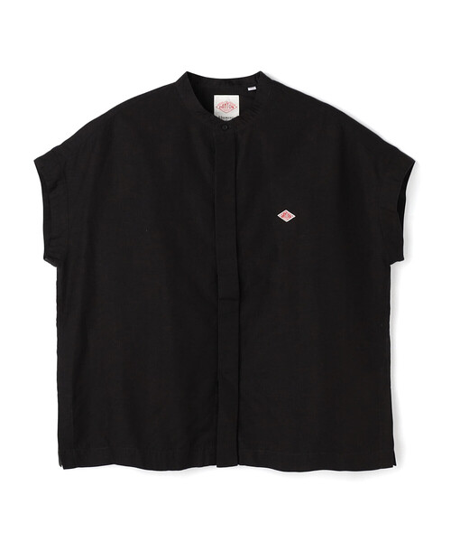 Women's Cotton Linen Slub Sleeveless Shirt（シャツ/ブラウス