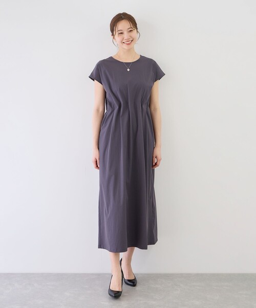 セール】ラッシュガードウエストタックワンピース（ワンピース