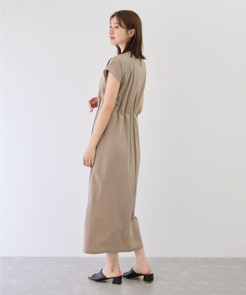 Jayro(ジャイロ)の「ラッシュガードウエストタックワンピース(ワンピース・レディース・ブラック/ベージュ/チャコールグレー・M)」の22枚目の写真