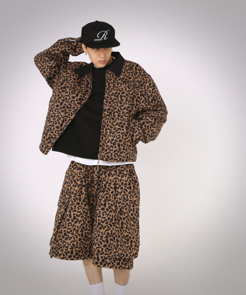 ROCKPSYCHO（ロックサイコ）の「レオパードバルーンカーゴショーツ（その他パンツ・メンズ・ダークブラウン・MEDIUM/LARGE）」の8枚目の写真