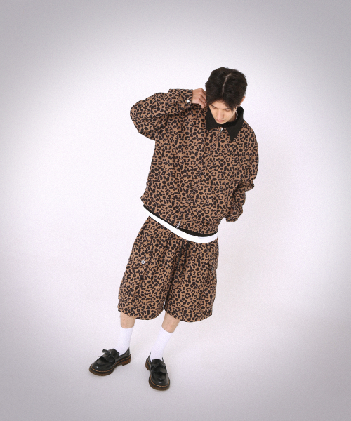 ROCKPSYCHO（ロックサイコ）の「レオパードバルーンカーゴショーツ（その他パンツ・メンズ・ダークブラウン・MEDIUM/LARGE）」の9枚目の写真