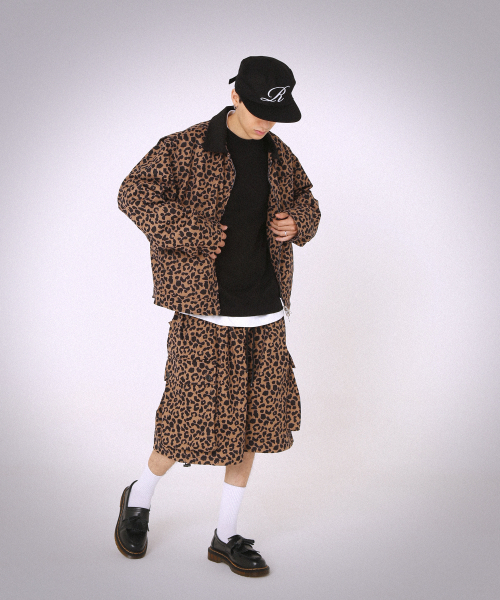 ROCKPSYCHO（ロックサイコ）の「レオパードバルーンカーゴショーツ（その他パンツ・メンズ・ダークブラウン・MEDIUM/LARGE）」の10枚目の写真