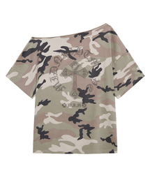 cb cross t (pink camo)