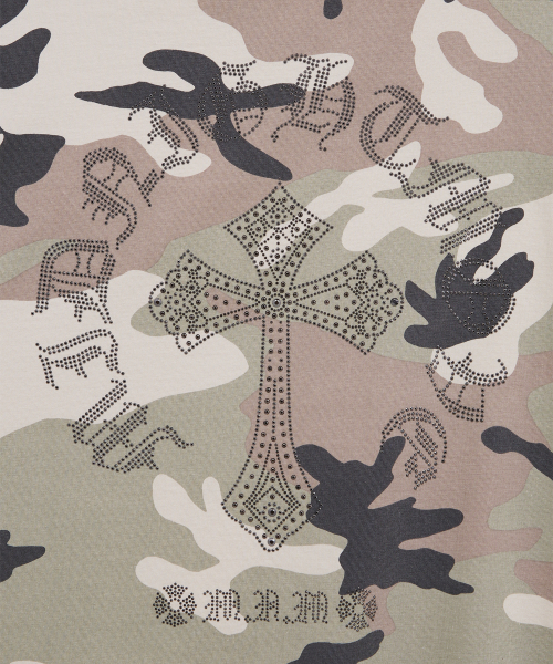 Midnight Move（ミッドナイトムーブ）の「cb cross t (pink camo)（Tシャツ/カットソー・レディース・その他・FREE）」の3枚目の写真