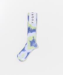 YUQRI（ユクリ）の「YUQRI　CRISPY TIE-DYE（ソックス/靴下）」