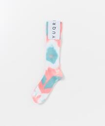 YUQRI | YUQRI　CRISPY TIE-DYE(ソックス/靴下)