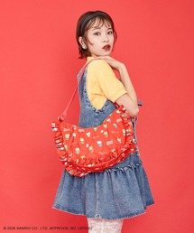 sanrio（サンリオ）の「ハローキティ/キルティングフリルショルダーバッグ（ショルダーバッグ）」