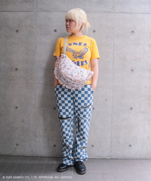 sanrio(サンリオ)の「ハローキティ/キルティングフリルショルダーバッグ(ショルダーバッグ・レディース・レッド/アイボリー・FREE)」の21枚目の写真