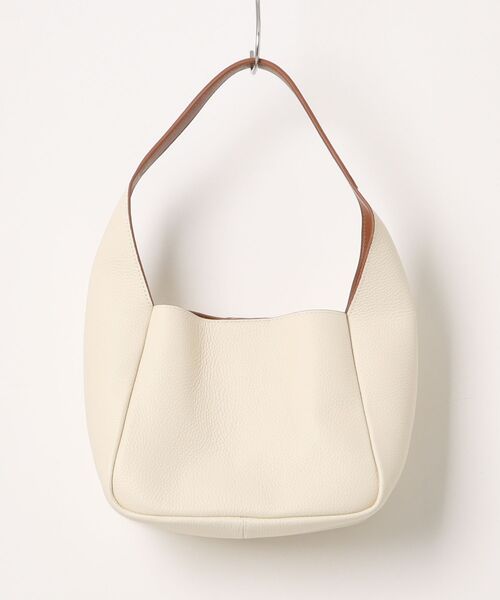 NiiNa（ニーナ）の「【NiiNa】【高品質牛革】ワンハンドルバケットバッグ / WEB限定（ハンドバッグ・レディース・ホワイト・FREE）」の5枚目の写真