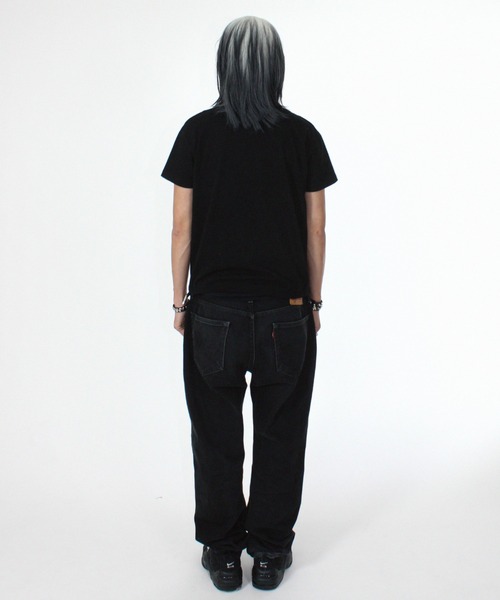 KEYMISERY(キーミザリー)の「A'GEM/9 × .kom 『KEYMISERY/キーミザリー』Skull Cross Key's Crop T-Shirt/スカルクロップTシャツ(Tシャツ/カットソー・メンズ・ホワイト/ブラック・S)」の8枚目の写真