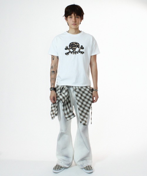 A'GEM/9 × .kom 『KEYMISERY/キーミザリー』Skull Cross Key's Crop T