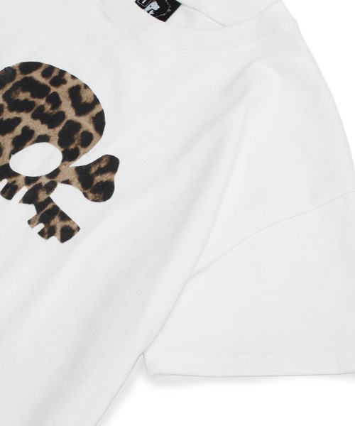 KEYMISERY(キーミザリー)の「A'GEM/9 × .kom 『KEYMISERY/キーミザリー』Skull Cross Key's Crop T-Shirt/スカルクロップTシャツ(Tシャツ/カットソー・メンズ・ホワイト/ブラック・S)」の12枚目の写真