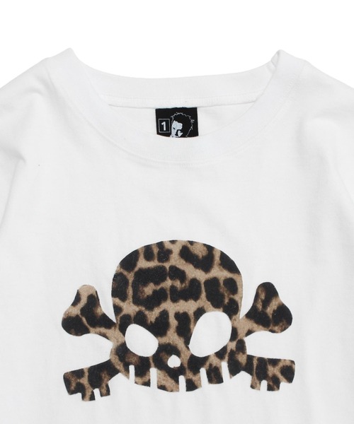 KEYMISERY(キーミザリー)の「A'GEM/9 × .kom 『KEYMISERY/キーミザリー』Skull Cross Key's Crop T-Shirt/スカルクロップTシャツ(Tシャツ/カットソー・メンズ・ホワイト/ブラック・S)」の10枚目の写真