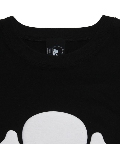KEYMISERY(キーミザリー)の「A'GEM/9 × .kom 『KEYMISERY/キーミザリー』Skull Cross Key's Crop T-Shirt/スカルクロップTシャツ(Tシャツ/カットソー・メンズ・ホワイト/ブラック・S)」の14枚目の写真