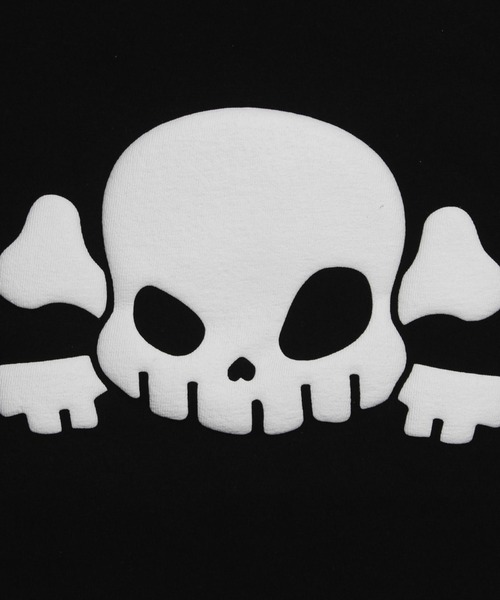 KEYMISERY(キーミザリー)の「A'GEM/9 × .kom 『KEYMISERY/キーミザリー』Skull Cross Key's Crop T-Shirt/スカルクロップTシャツ(Tシャツ/カットソー・メンズ・ホワイト/ブラック・S)」の15枚目の写真