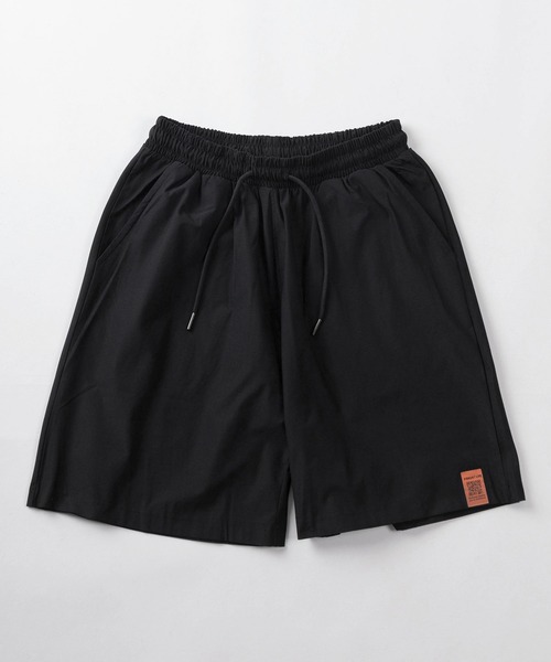 make a ray!(メイク ア レイ!)の「【83】COOL&DRY ストレッチ マルチファンクション ルームウェア/Tシャツ&ショートパンツ/セットアップ/ワンマイルウェア/2点セット/速乾/接触冷感/UVカット/ユニセックス/レディース/メンズ(ルームウェア/パジャマ・メンズ・グレイッシュベージュ/ネイビー/ブラック/チャコールグレー/オリーブ・L/XL/M)」の7枚目の写真