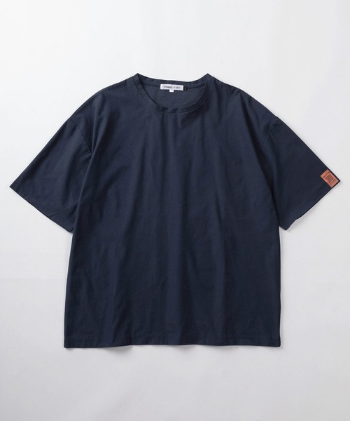 make a ray!(メイク ア レイ!)の「【83】COOL&DRY ストレッチ マルチファンクション ルームウェア/Tシャツ&ショートパンツ/セットアップ/ワンマイルウェア/2点セット/速乾/接触冷感/UVカット/ユニセックス/レディース/メンズ(ルームウェア/パジャマ・メンズ・グレイッシュベージュ/ネイビー/ブラック/チャコールグレー/オリーブ・L/XL/M)」の10枚目の写真