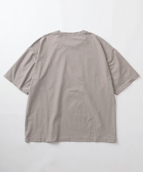 make a ray!(メイク ア レイ!)の「【83】COOL&DRY ストレッチ マルチファンクション ルームウェア/Tシャツ&ショートパンツ/セットアップ/ワンマイルウェア/2点セット/速乾/接触冷感/UVカット/ユニセックス/レディース/メンズ(ルームウェア/パジャマ・メンズ・グレイッシュベージュ/ネイビー/ブラック/チャコールグレー/オリーブ・L/XL/M)」の15枚目の写真