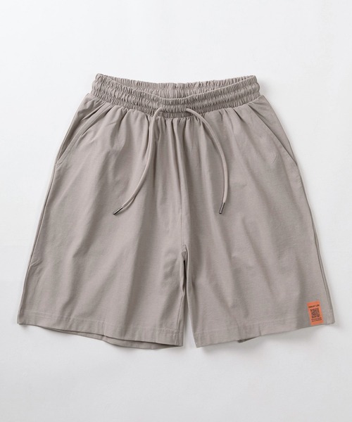 make a ray!(メイク ア レイ!)の「【83】COOL&DRY ストレッチ マルチファンクション ルームウェア/Tシャツ&ショートパンツ/セットアップ/ワンマイルウェア/2点セット/速乾/接触冷感/UVカット/ユニセックス/レディース/メンズ(ルームウェア/パジャマ・メンズ・グレイッシュベージュ/ネイビー/ブラック/チャコールグレー/オリーブ・L/XL/M)」の16枚目の写真