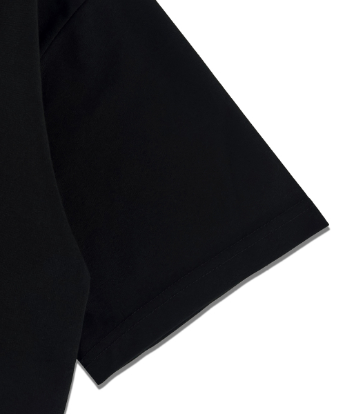 ANNOYED（アノイド）の「スマイルロゴ半袖Tシャツ LQ7TU436_BLACK（Tシャツ/カットソー・メンズ・その他・90/95/100/105）」の5枚目の写真