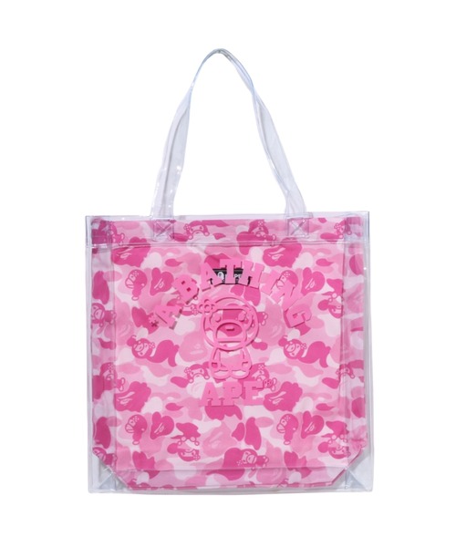 BABY LISA ABC CAMO PVC BAG（トートバッグ）｜A BATHING APE（ア