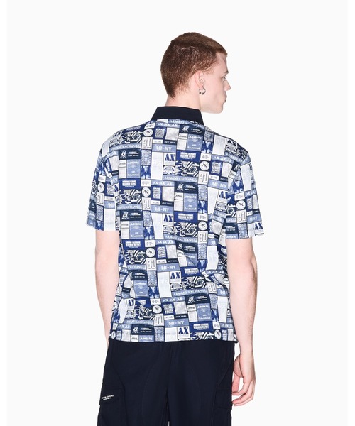 ARMANI EXCHANGE(アルマーニエクスチェンジ)の「【A|X アルマーニ エクスチェンジ】グラフィックロゴ レギュラーフィット 半袖ポロシャツ/REGULAR(ポロシャツ・メンズ・その他・XX-LARGE/X-SMALL/X-LARGE/SMALL/MEDIUM/LARGE)」の8枚目の写真