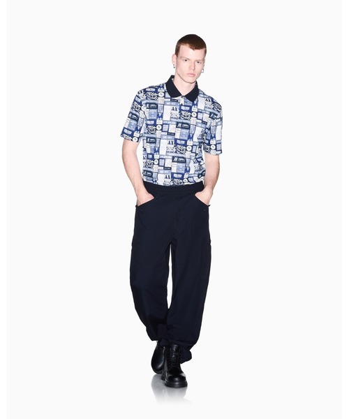 ARMANI EXCHANGE(アルマーニエクスチェンジ)の「【A|X アルマーニ エクスチェンジ】グラフィックロゴ レギュラーフィット 半袖ポロシャツ/REGULAR(ポロシャツ・メンズ・その他・XX-LARGE/X-SMALL/X-LARGE/SMALL/MEDIUM/LARGE)」の5枚目の写真
